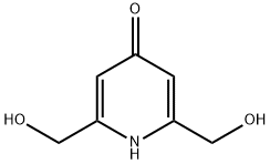 2,6-二(羟基甲基)-4(1H)-吡啶酮, 260967-82-6, 结构式