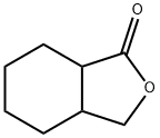 1(3H)-Isobenzofuranone,hexahydro- 化学構造式