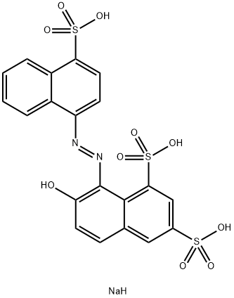 酸性红 18,2611-82-7,结构式