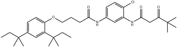 26110-32-7 2'-クロロ-2-ピバロイル-5'-[4-(2,4-ジ-tert-ペンチルフェノキシ)ブタノイルアミノ]アセトアニリド