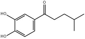 Valerophenone, 3,4-dihydroxy-4-methyl- (8CI) Structure