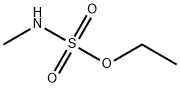 N-メチルスルファミン酸エチル 化学構造式