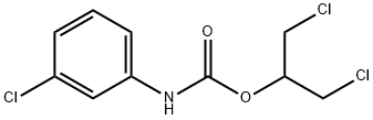 1,3-DICHLORO-2-PROPYL-N-(M-CHLOROPHENYL)CARBAMATE 结构式