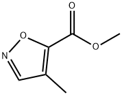 4-甲基异噁唑-5-羧酸甲酯 结构式