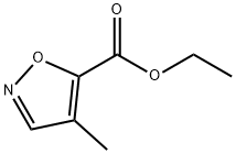 4-メチルイソオキサゾール-5-カルボン酸エチル 化学構造式