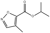 5-Isoxazolecarboxylicacid,4-methyl-,1-methylethylester(9CI) Struktur