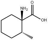 Cyclohexanecarboxylic acid, 1-amino-2-methyl-, (1R,2R)- (9CI),261355-44-6,结构式