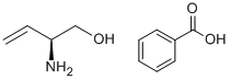(S)-2-氨基-3-嗯,安息香酸盐 结构式