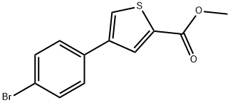 METHYL 4-(4-BROMOPHENYL)THIOPHENE-2-CARBOXYLATE|4-(4-溴苯基)噻吩-2-甲酸甲酯