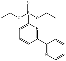 DIETHYL 2,2'-BIPYRIDINE-6-PHOSPHONATE,261372-98-9,结构式