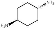 trans-1,4-シクロヘキサンジアミン 化学構造式
