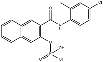 NAPHTHOL AS-TR PHOSPHATE Struktur