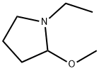 Pyrrolidine, 1-ethyl-2-methoxy- (9CI) Struktur