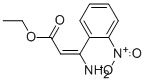 3-AMINO-3-(2-NITROPHENYL)-2-PROPENOIC ACID ETHYL ESTER Struktur