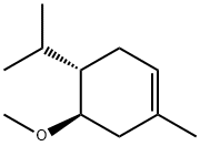 Cyclohexene, 5-methoxy-1-methyl-4-(1-methylethyl)-, (4S,5R)- (9CI) 化学構造式