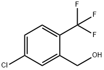 5-CHLORO-2-(TRIFLUOROMETHYL)BENZYL ALCOHOL Struktur