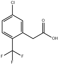 5-CHLORO-2-(TRIFLUOROMETHYL)PHENYLACETIC ACID price.