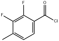 2,3-DIFLUORO-4-METHYLBENZOYL CHLORIDE Struktur