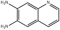 6,7-Quinolinediamine(9CI) Structure