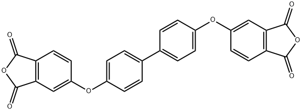 5,5'-((1,1'-Biphenyl)-4,4'-diylbis(oxy))bis-1,3-isobenzofurandione Structure