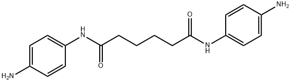 N1,N6-二(4-氨基苯基)-己烷二酰胺, 26179-35-1, 结构式