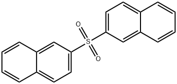 Bis(2-naphtyl) sulfone Struktur