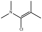 1-クロロ-N,N,2-トリメチルプロペニルアミン 化学構造式