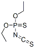 Isothiocyanatophosphonothioic acid O,O-diethyl ester 结构式