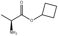 L-Alanine, cyclobutyl ester (9CI) 结构式