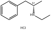 (S)-N-Ethyl AMphetaMine Hydrochloride 化学構造式