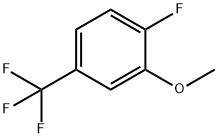 2-FLUORO-5-(TRIFLUOROMETHYL)ANISOLE Structure
