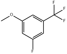 3-氟-5-(三氟甲基)苯甲醚 结构式