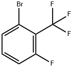 1-Bromo-3-fluoro-2-(trifluoromethyl)benzene Structure