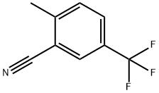 2-METHYL-5-(TRIFLUOROMETHYL)BENZONITRILE
 Struktur