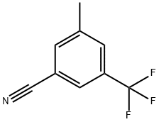 3-甲基-5-(三氟甲基)苯腈, 261952-04-9, 结构式