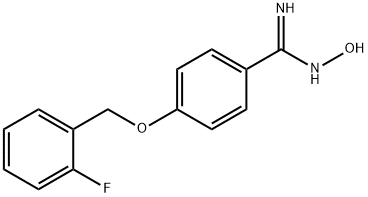 4-[(2-FLUOROBENZYL)OXY]-N'-HYDROXYBENZENECARBOXIMIDAMIDE