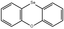 9-オキサ-10-セレナアントラセン 化学構造式