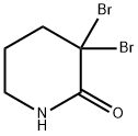 3,3-dibromo-2-piperidone Struktur