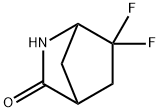 2-Azabicyclo[2.2.1]heptan-3-one,6,6-difluoro-(9CI) Structure