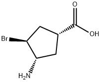 시클로펜탄카르복실산,3-아미노-4-브로모-,(1R,3S,4S)-(9CI)