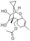 3α,4β-ジヒドロキシ-15-アセトキシ-12,13-エポキシトリコテカ-9-エン 化学構造式