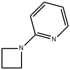 Pyridine, 2-(1-azetidinyl)- (9CI) 结构式