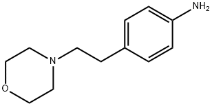 4-[2-(吗啉-4-YL)乙基]苯胺,262368-47-8,结构式