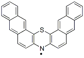 8H-Dinaphtho[2,3-c:2',3'-h]phenothiazin-8-ylradical,26237-92-3,结构式