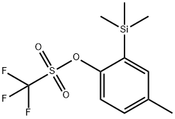 4-METHYL-2-(TRIMETHYLSILYL)PHENYL TRIFLUOROMETHANESULFONATE Structure