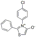 3-(4-Chlorophenyl)-2-phenylthiazol-3-ium-4-olate Structure