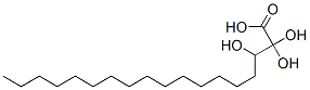 2,2,3-trihydroxyoctadecanoic acid Structure