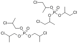 Tris(monochloropropyl) phosphate Structure