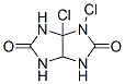 dichlorotetrahydroimidazo[4,5-d]imidazole-2,5(1H,3H)-dione 化学構造式