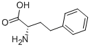 (3S)-(+)-3-氨基-4-苯基丁酸 结构式
